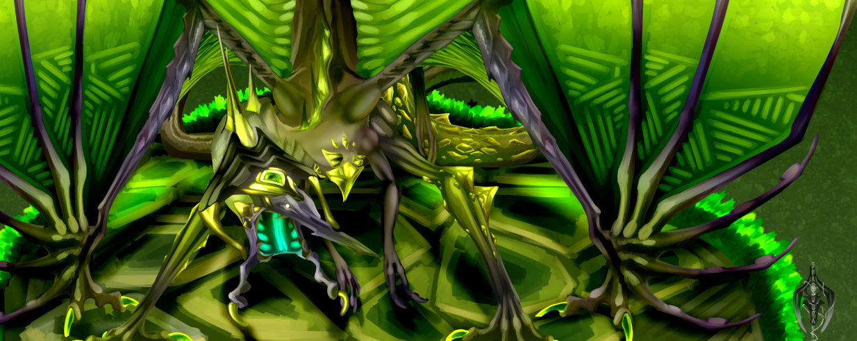 Peridot Dragon. Open for an owner.